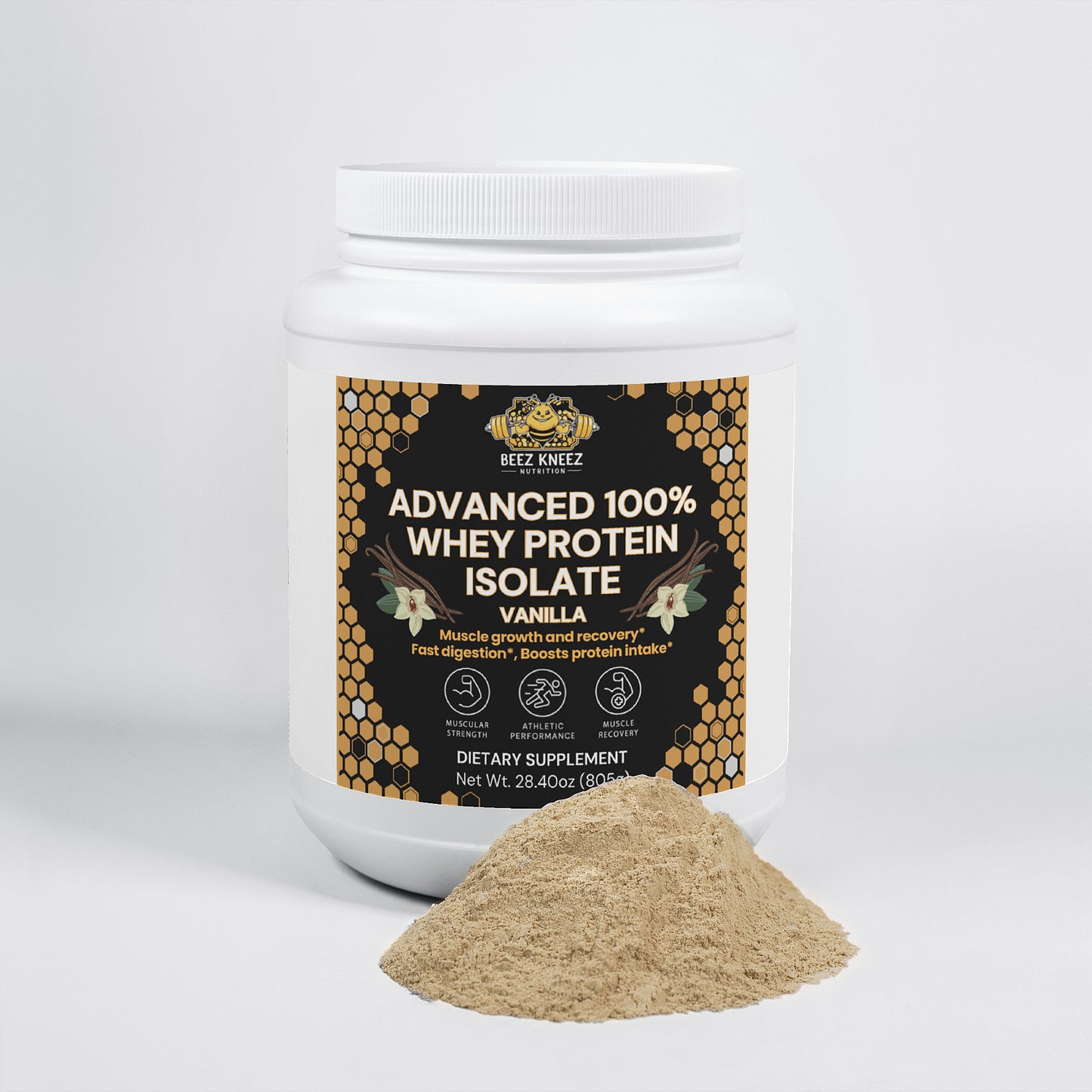 Advanced 100% Whey Protein Isolate (Vanilla)
