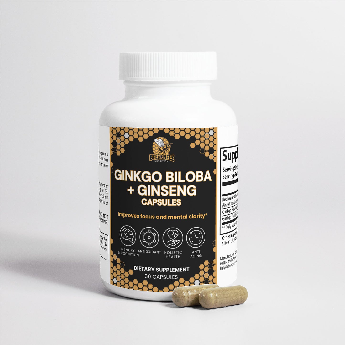 Ginkgo Biloba + Ginseng