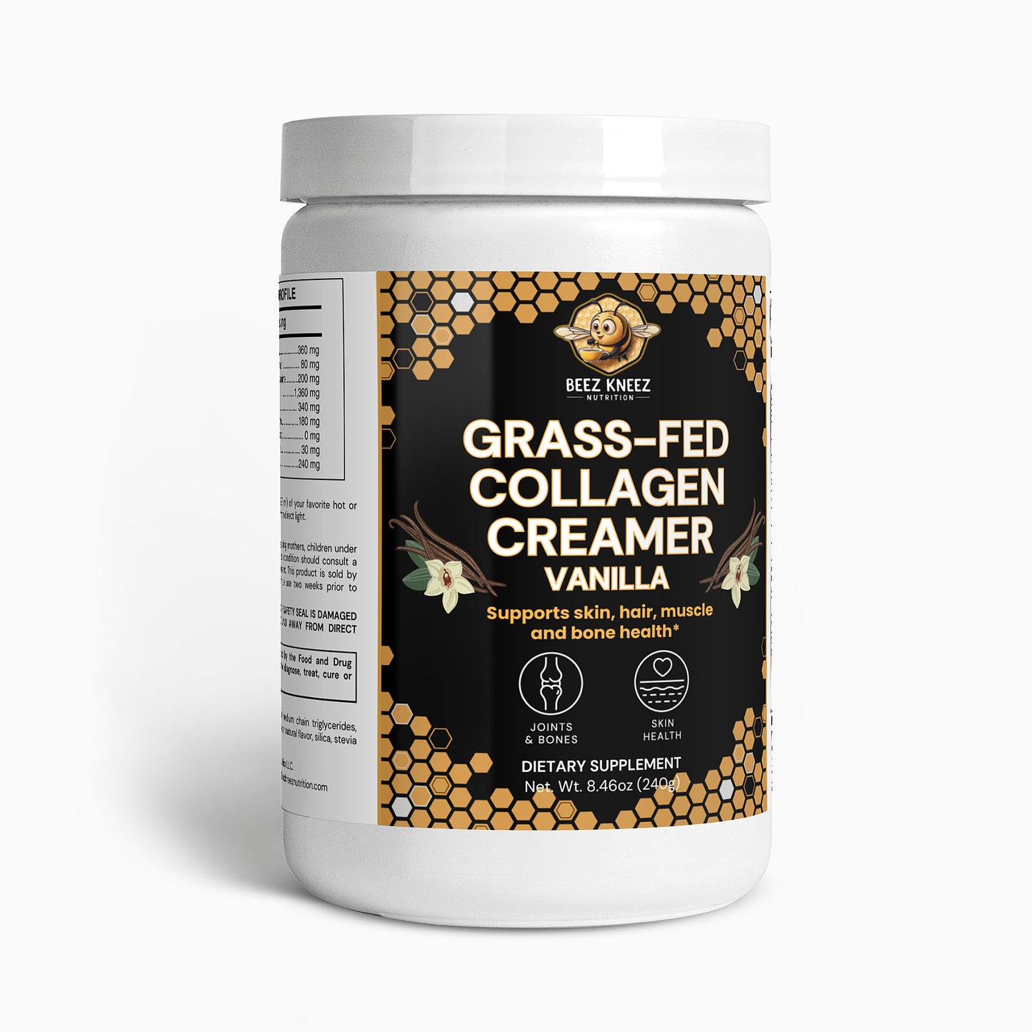 Grass-Fed Collagen Creamer (Vanilla)
