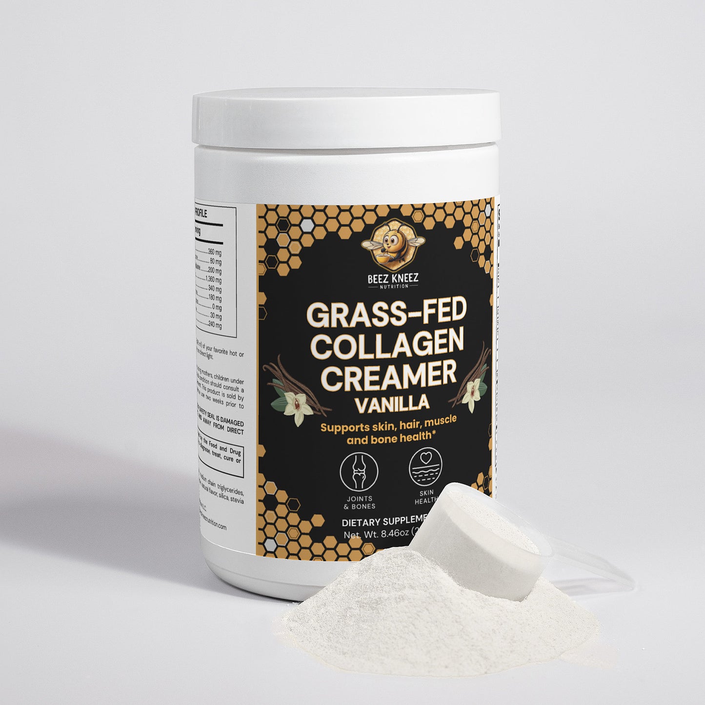 Grass-Fed Collagen Creamer (Vanilla)