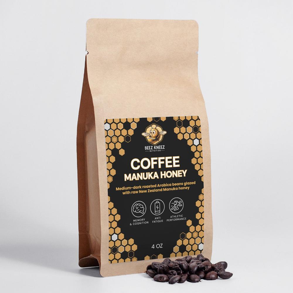 Coffee: Manuka Honey 4oz - Beez Kneez Nutrition