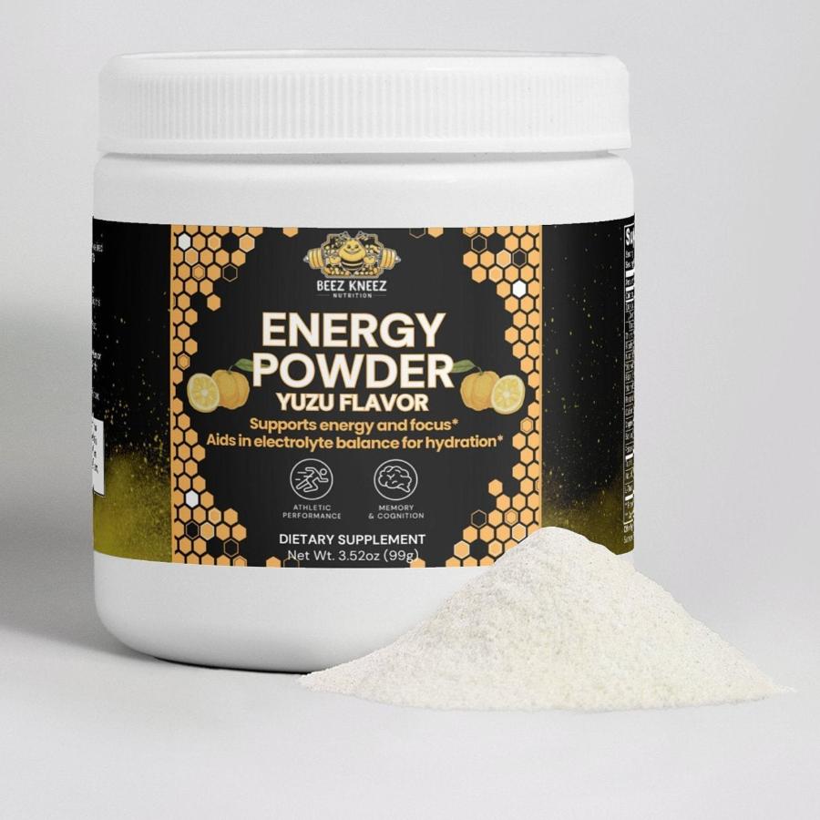 Energy Powder (Yuzu Flavor) - Beez Kneez Nutrition