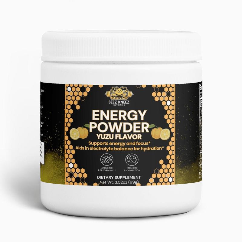 Energy Powder (Yuzu Flavor) - Beez Kneez Nutrition