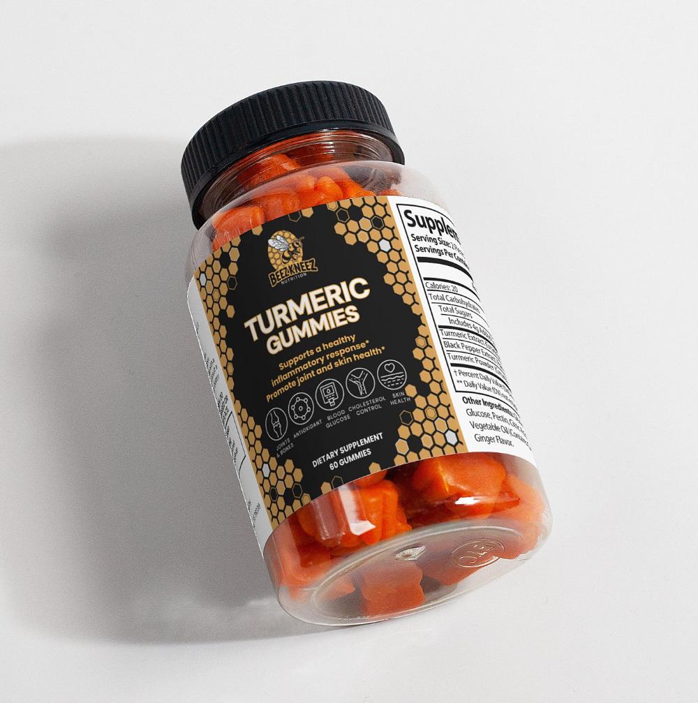 Turmeric Gummies - Beez Kneez Nutrition